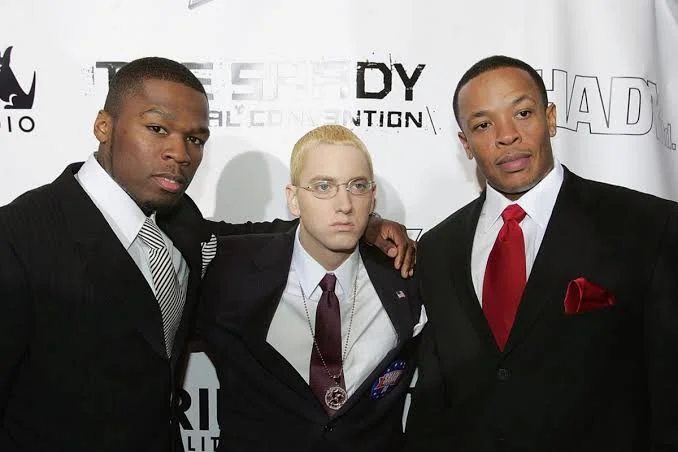 50 Cent (Кёртис Джексон), Eminem и Dr. Dre