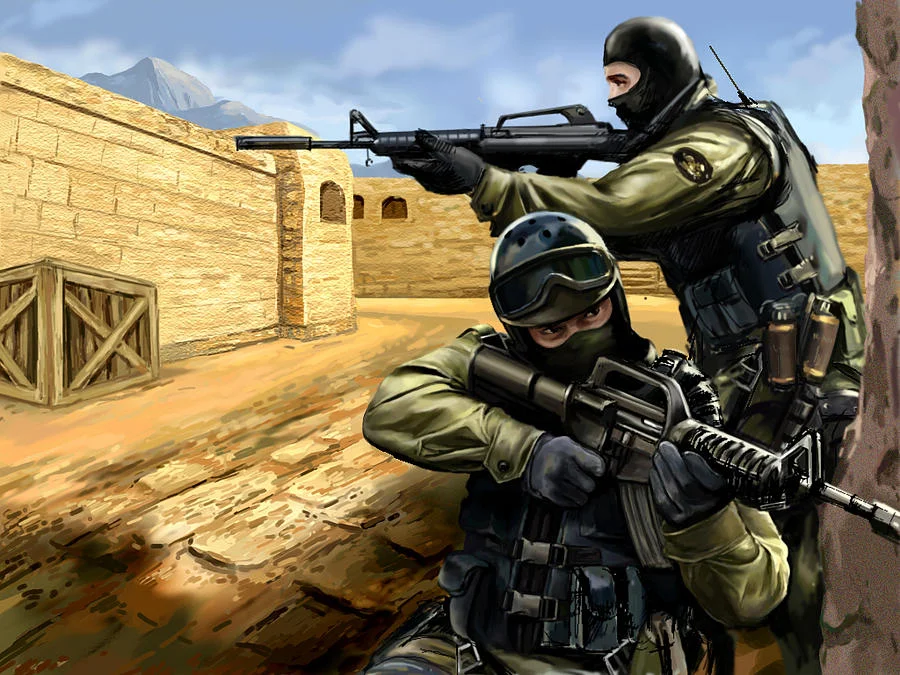 Компьютерная игра Counter-Strike 1.6