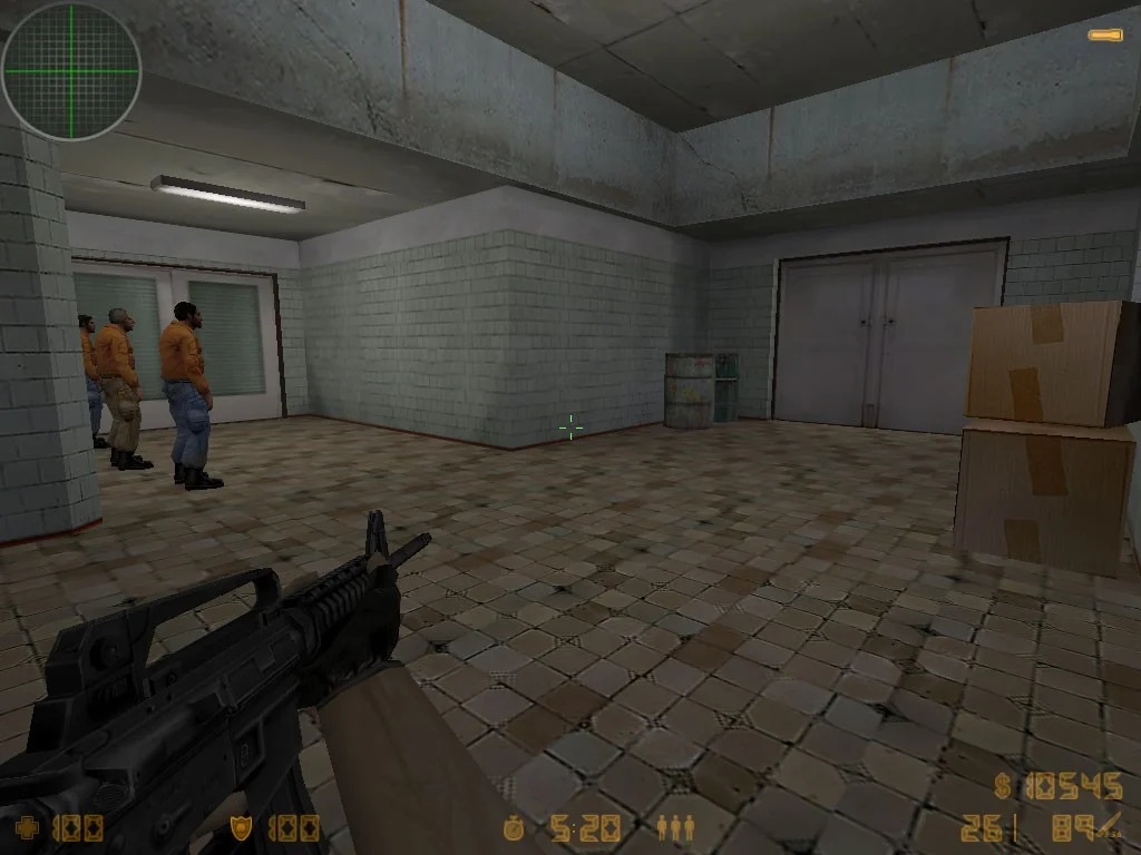 Компьютерная игра Counter-Strike 1.6