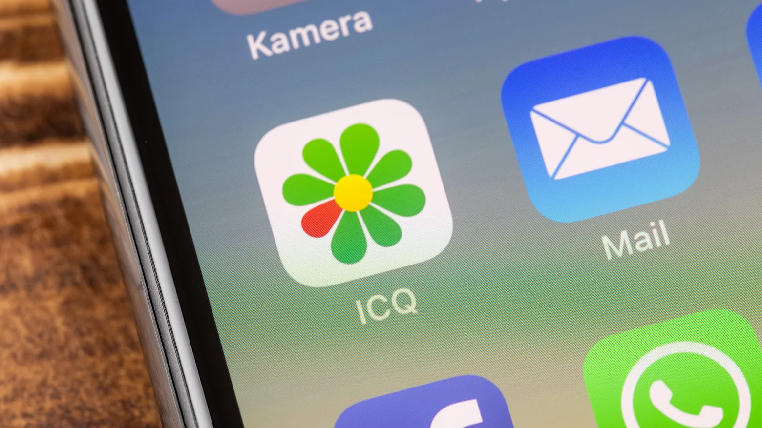 Логотип мессенджера ICQ