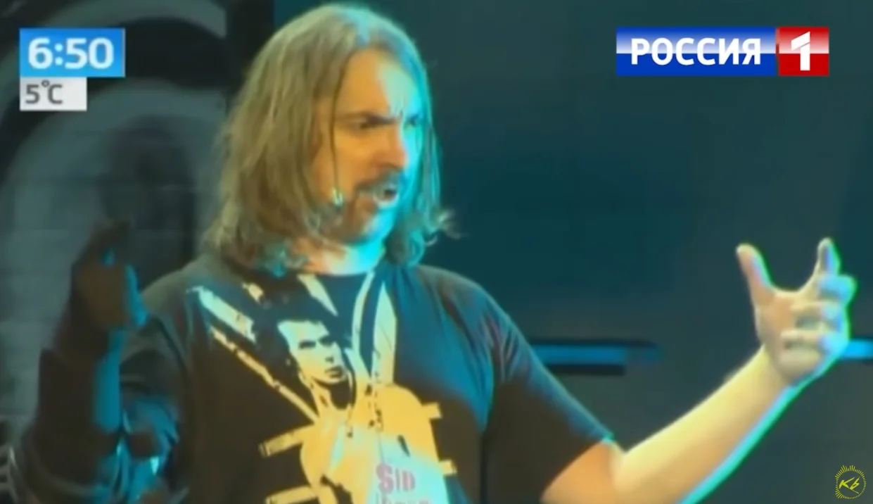Михаил Горшок на премьере TODD
