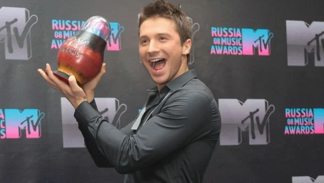 Сергей Лазарев на премии MTV Russia Music Awards