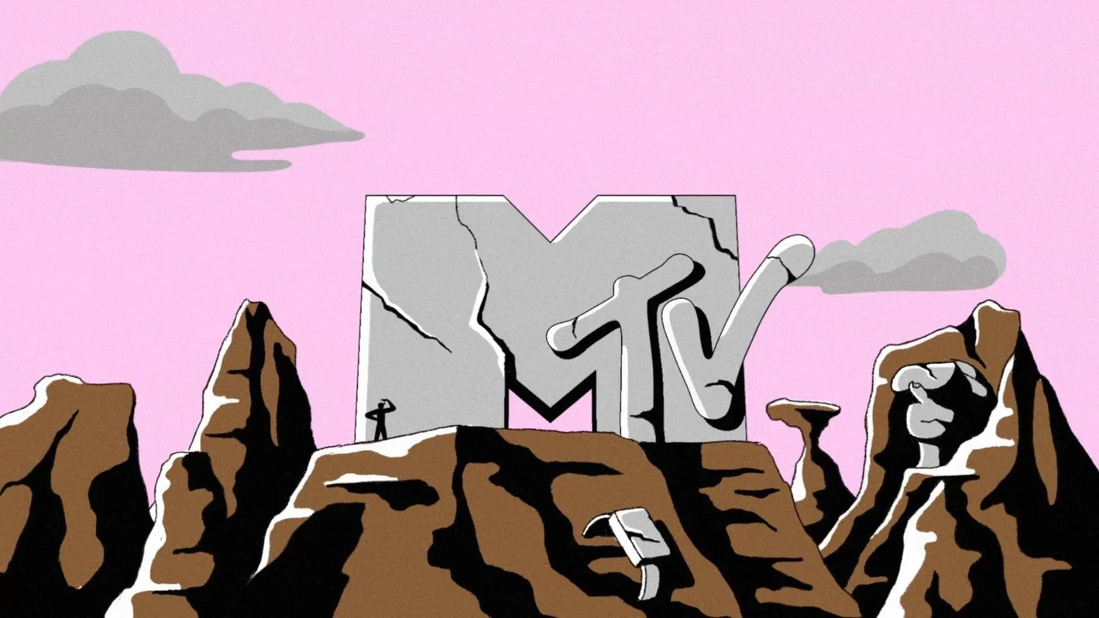 Заставка телеканала MTV Россия
