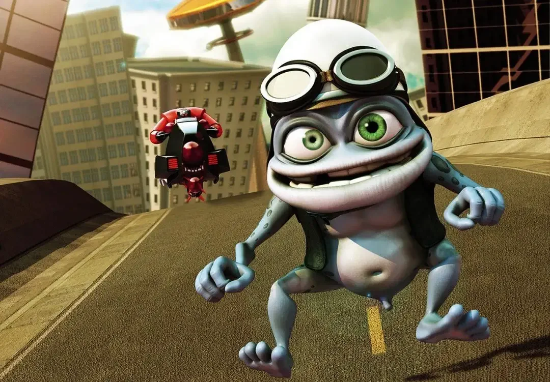 Персонаж клипа «Axel F» Crazy Frog