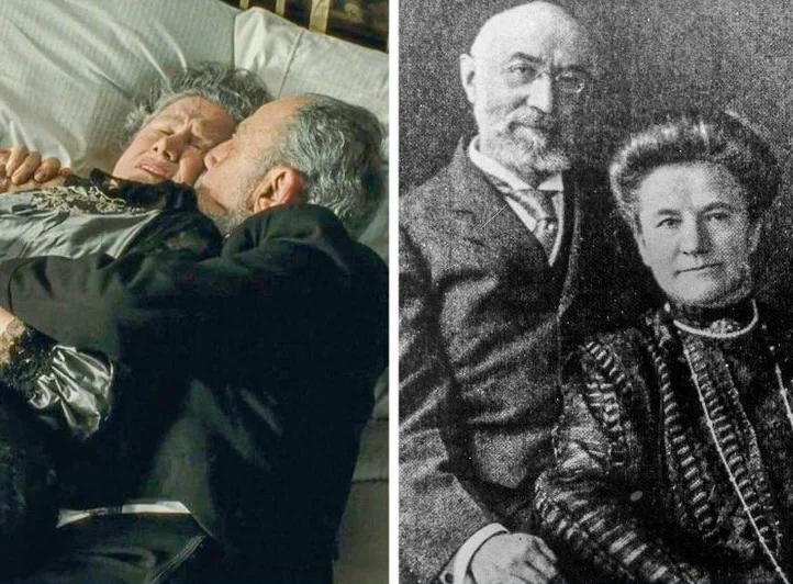Исидор и Ида Штраус (в фильме и реальной жизни)