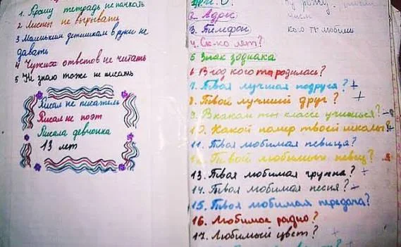 Дневник друзей