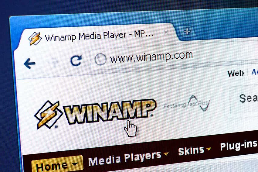 Музыкальный плеер (аудиопроигрыватель) Winamp