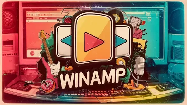 Музыкальный плеер (аудиопроигрыватель) Winamp