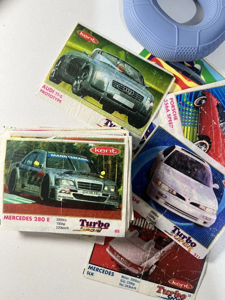 Вкладыши от жвачки Turbo